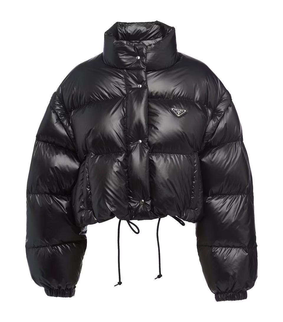 "PRDA" SHINY JACKET BLACK