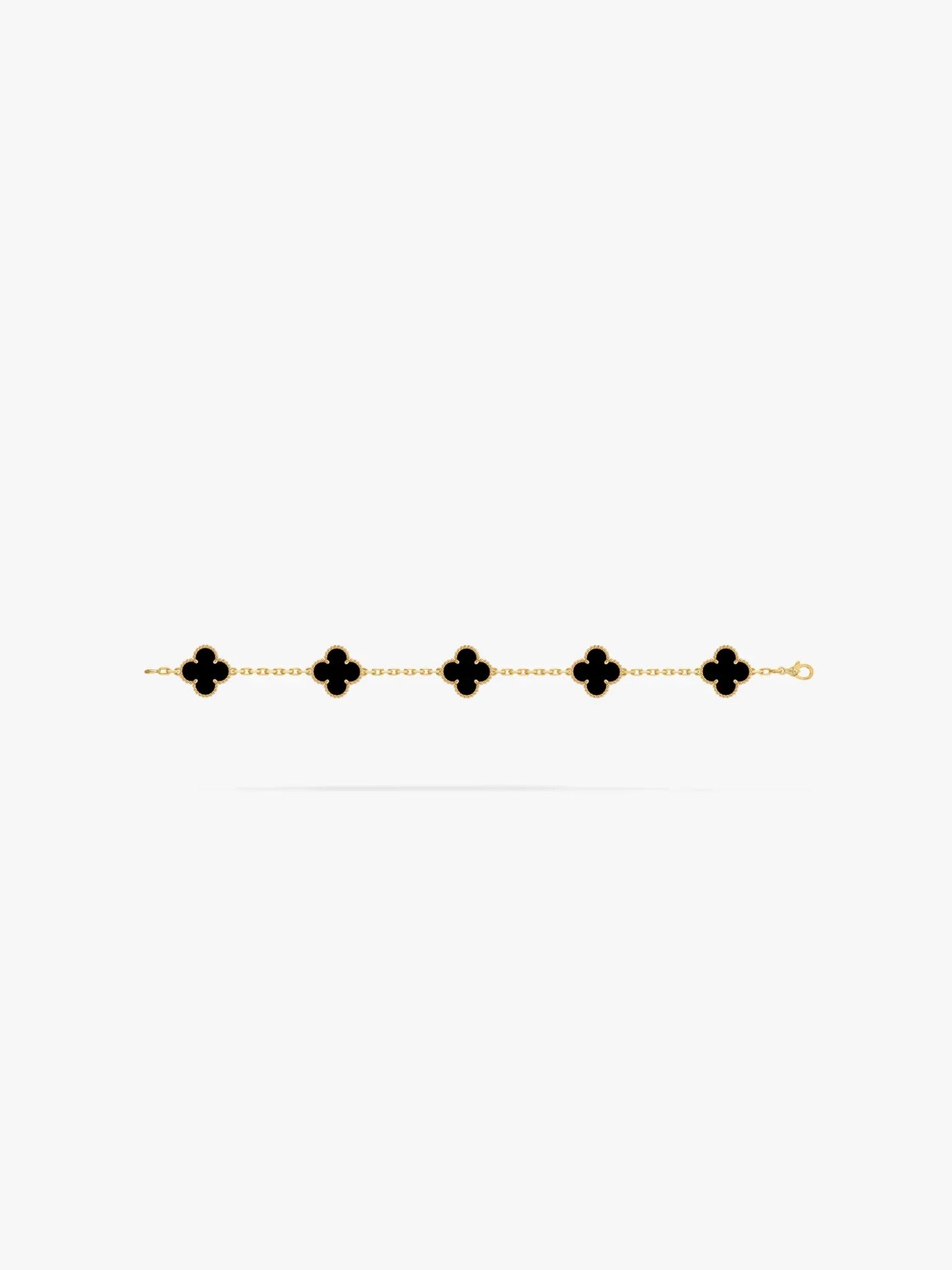 Clover black- Armband