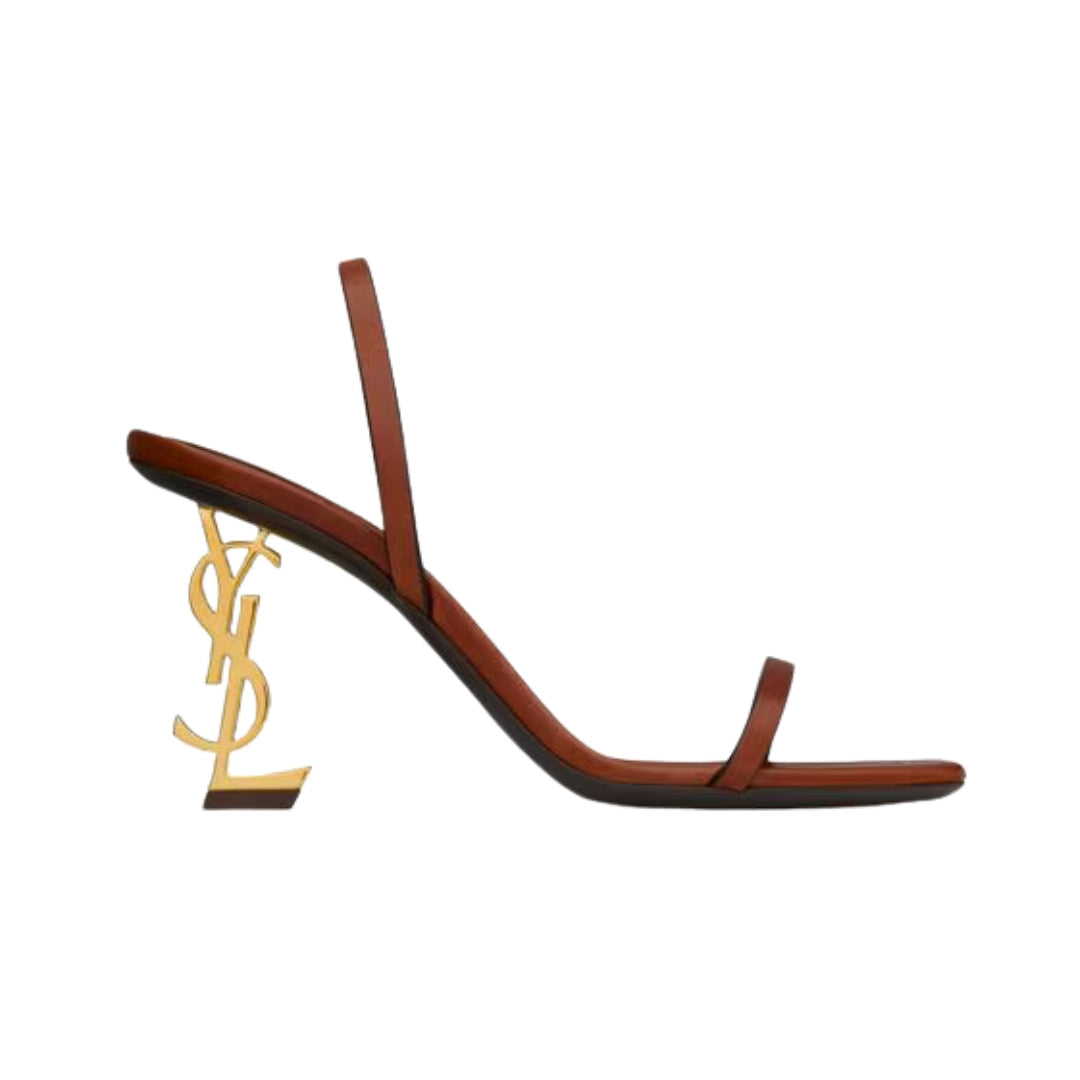 "YSL" SLINGBACK HEELS 8.5cm