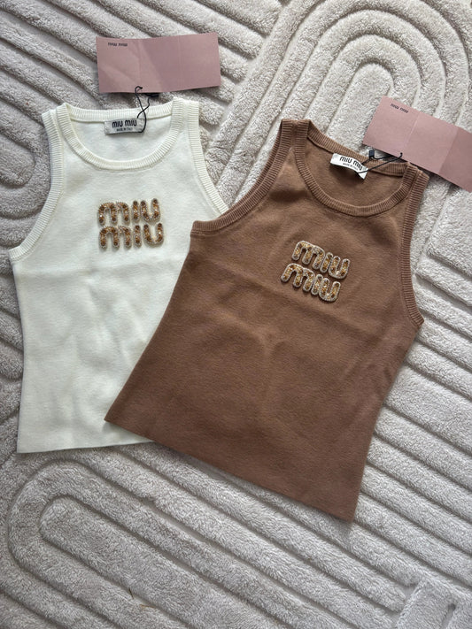 "Miu" vest top