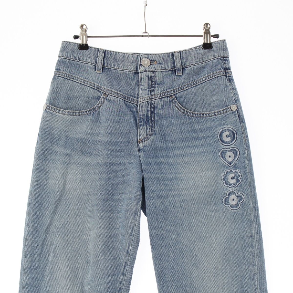 "CC" Blau Denim Jeans