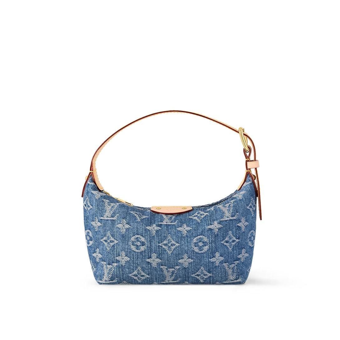 LV MONOGRAM DENIM BAG