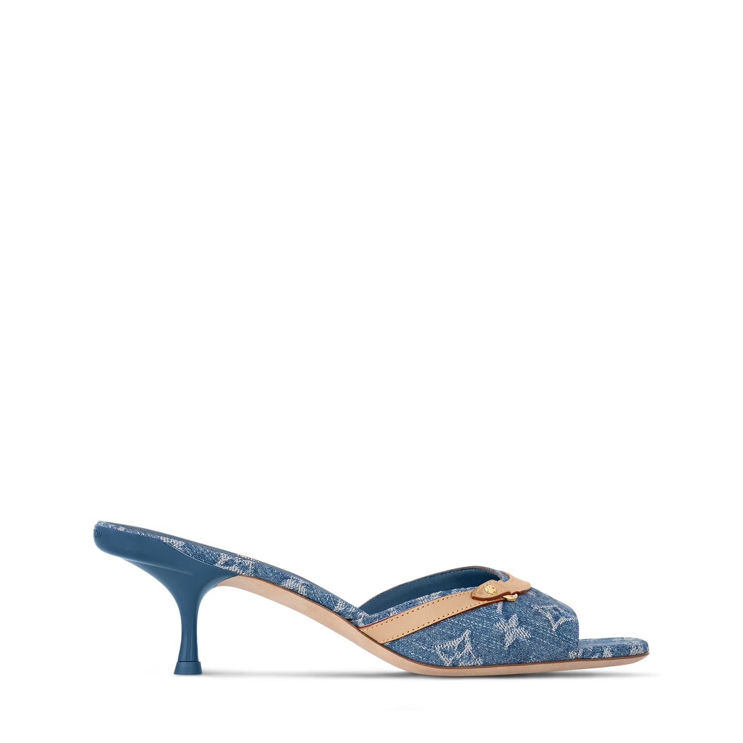 "LV" Heels Sandalen Blau