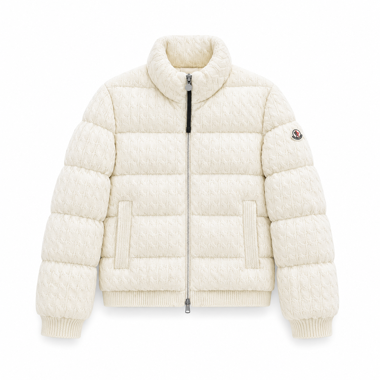 "MONC" KNIT COTTON JACKET