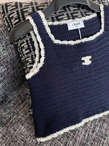 "CC" CROCHED TOP