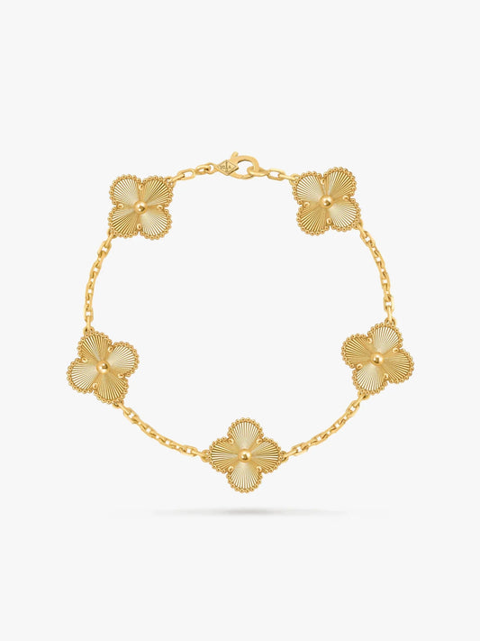Clover gold - Armband