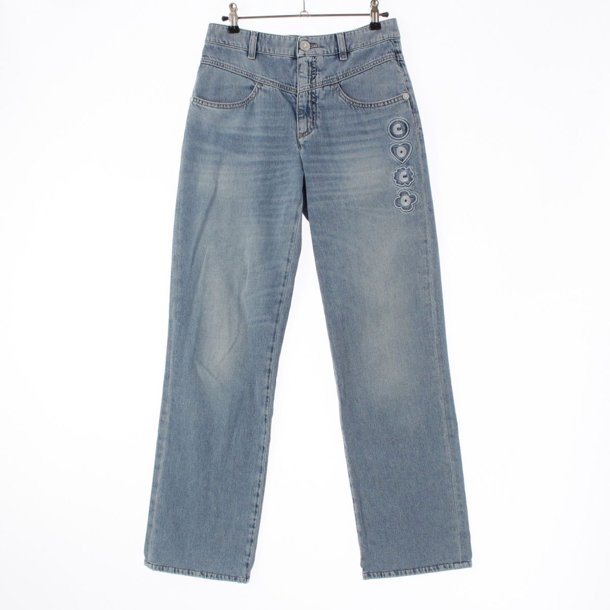 "CC" Blau Denim Jeans