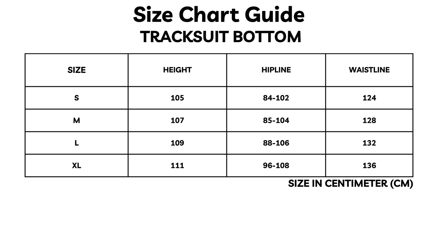 "CRTZ" Royal Tracksuit (Set oder Einzeln)