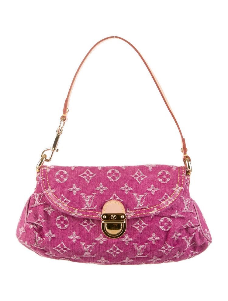 LV PINK DENIM BAG