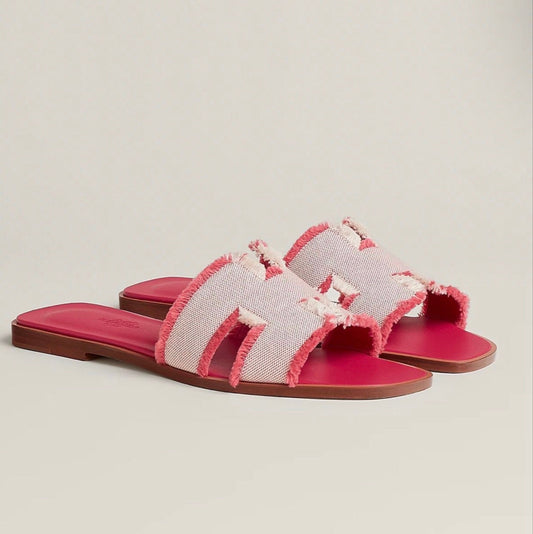 "Herm" it girl framboise Sandals
