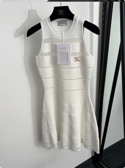 "CC" KNIT DRESS