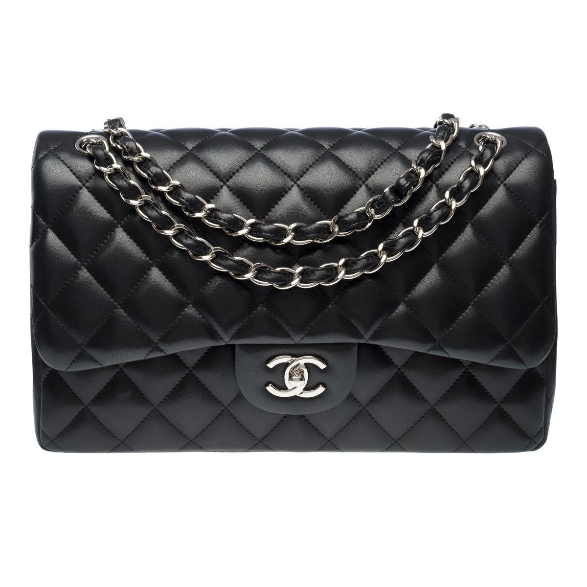 CC DOUBLE FLAP BAG