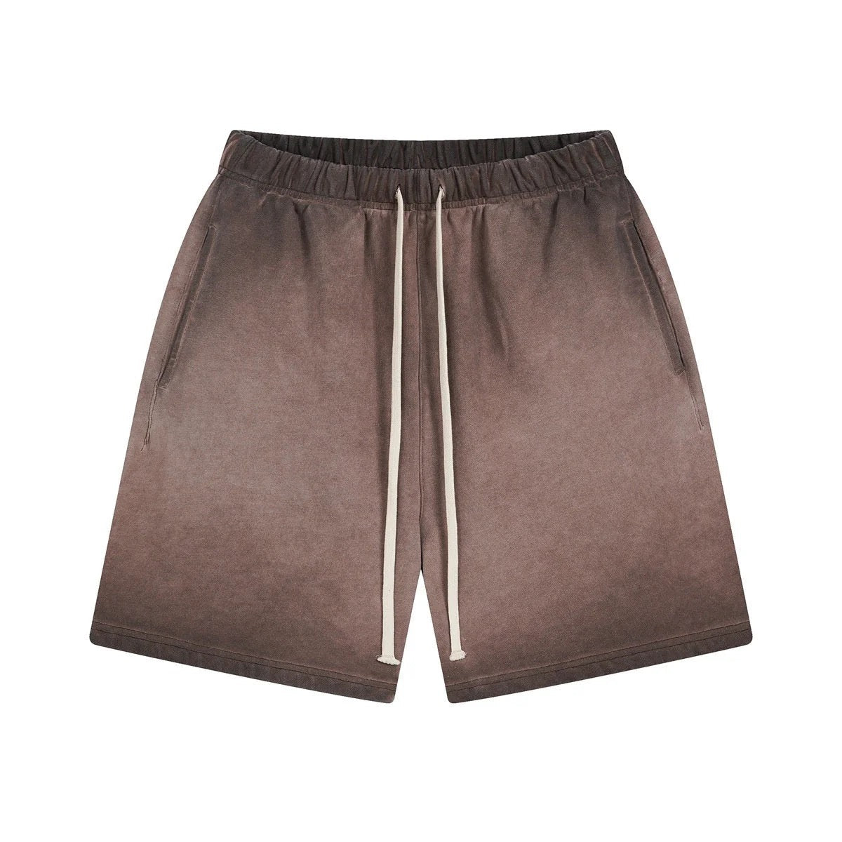 Selleza Brown Washed Shorts