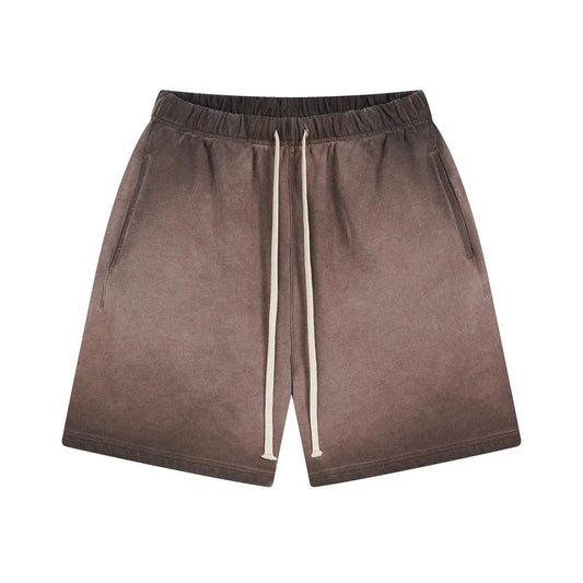 Selleza Brown Washed Shorts