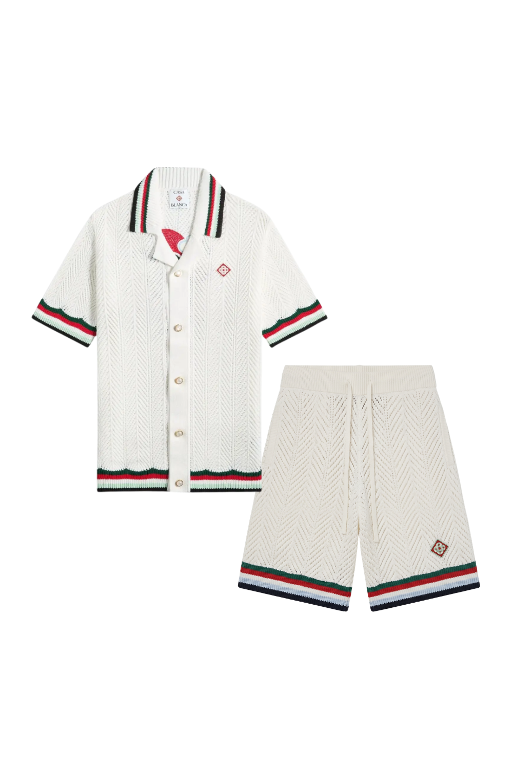 "Casa" Strick Summer Short Set