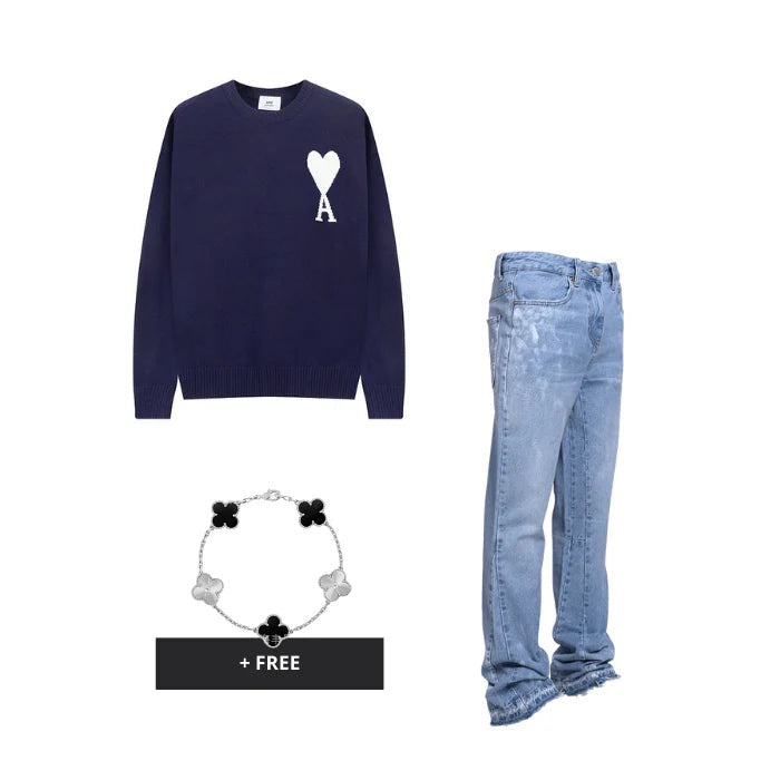 "Selleza Navy Breeze Outfit"