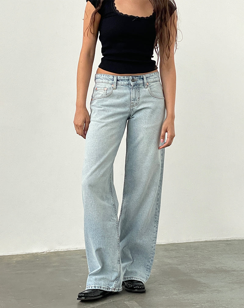 SELLEZA Jeans mit niedriger Taille