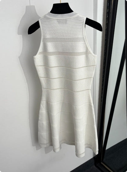 "CC" KNIT DRESS