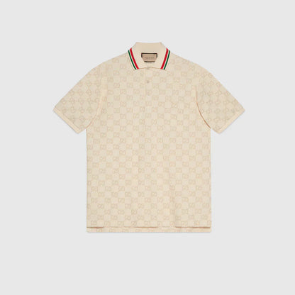 "GG" Monogram Polo Shirt