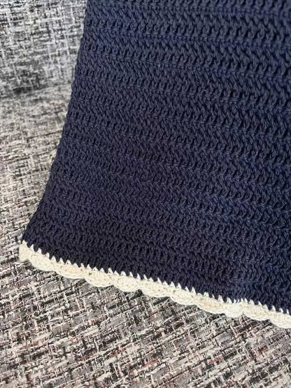 "CC" CROCHED TOP