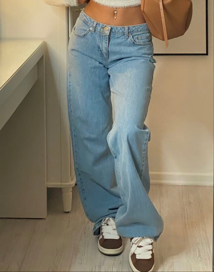 SELLEZA Jeans mit niedriger Taille