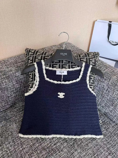 "CC" CROCHED TOP