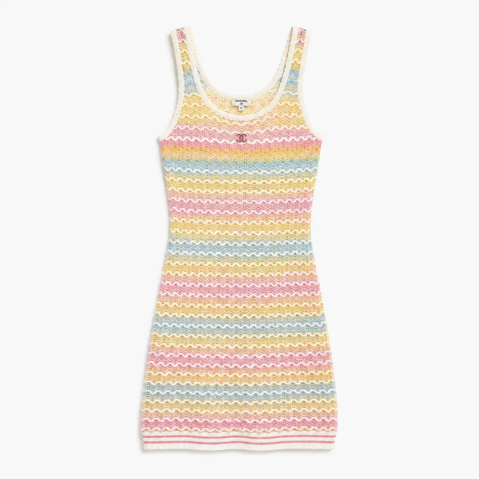 "CC" SUMMER STRIPES DRESS