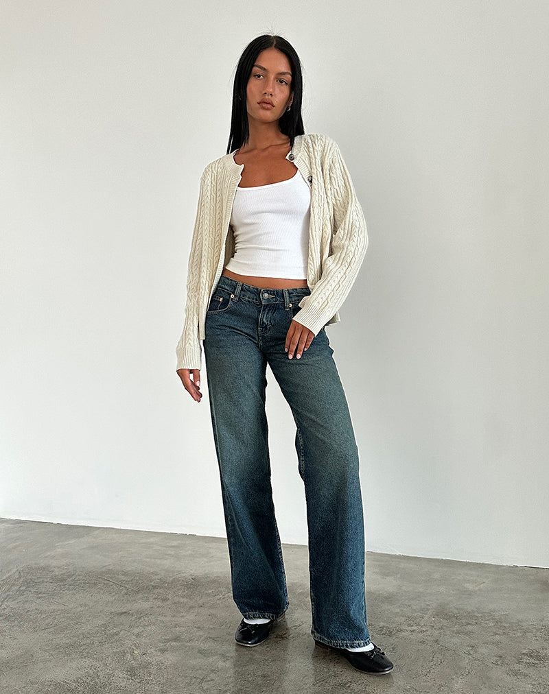SELLEZA Jeans mit niedriger Taille