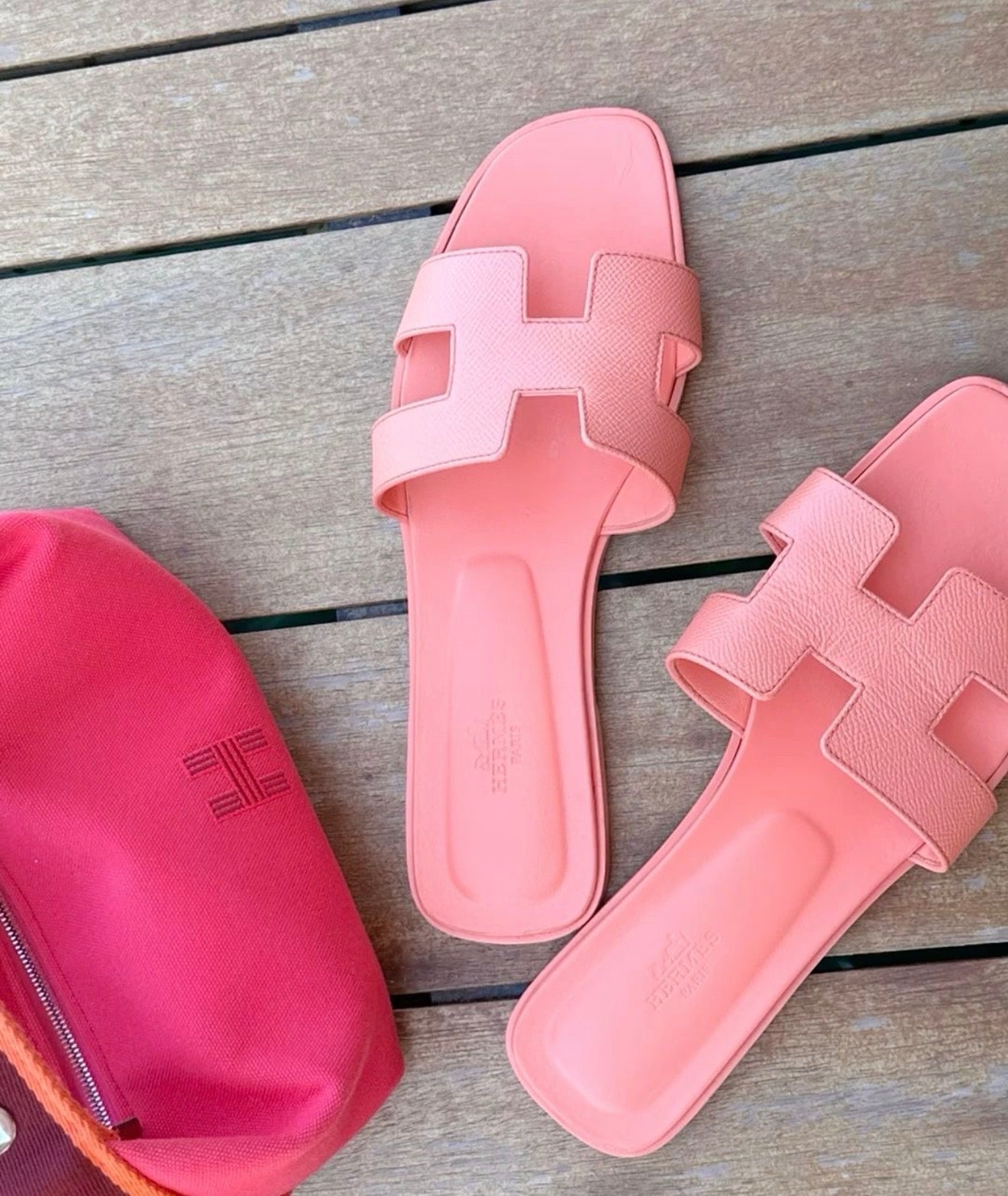 "Herm" it girl pink Sandals