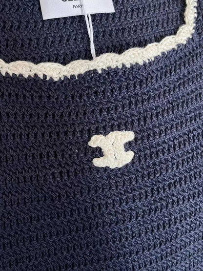 "CC" CROCHED TOP